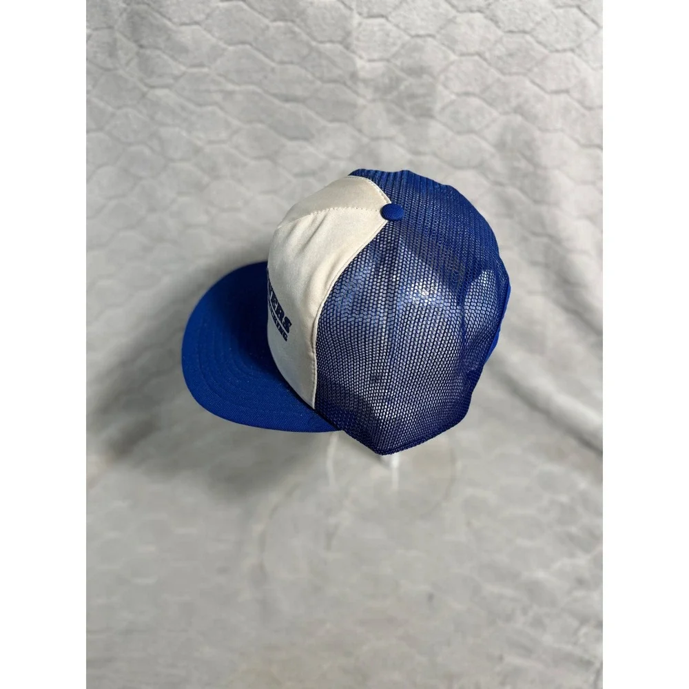 Vintage The Waggoners Trucking Billings Montana Trucker Hat Blue  Snapback USA